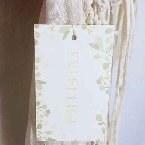 NWT Everleigh Macrame Vest Ivory BOHO Small - Picture 8 of 14